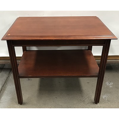 Solid Timber Side Table