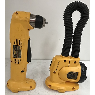 Dewalt Flexible Light and Right Angle Drill