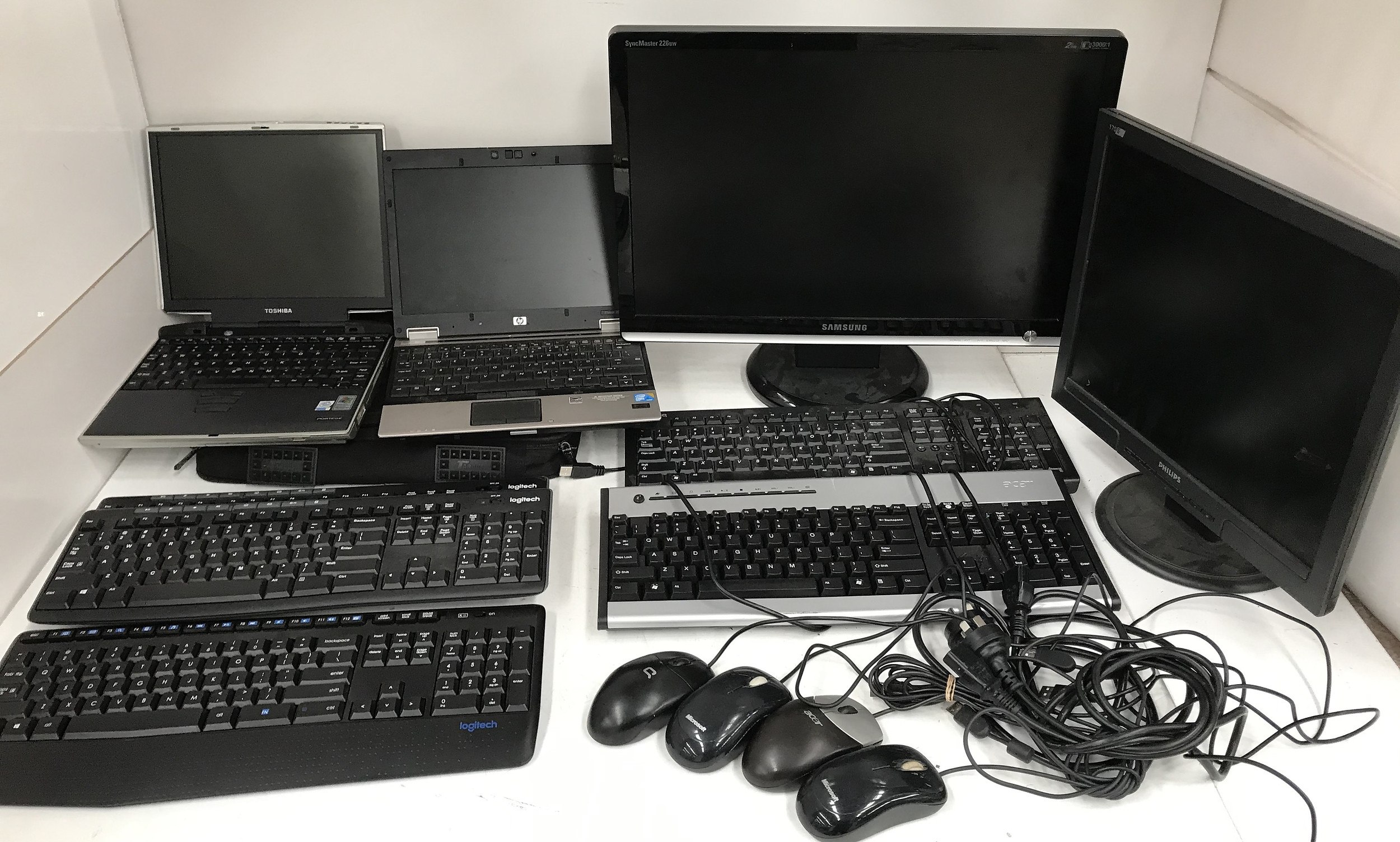 Bulk Lot Of Laptops Monitors and Lot 1148428 ALLBIDS