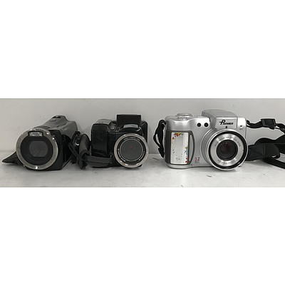 Video and Other Cameras -Lot Of Three