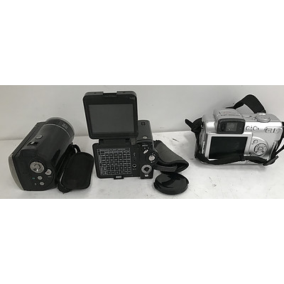 Video and Other Cameras -Lot Of Three
