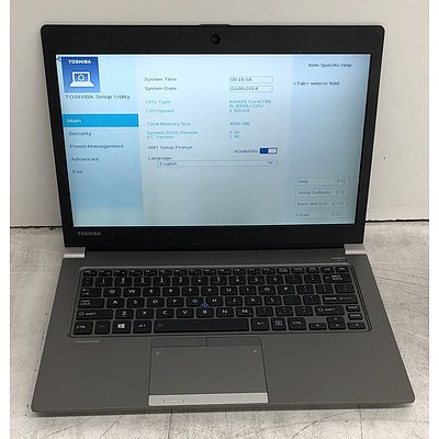 Toshiba Portege Z30-A 13-Inch Core i5 (4300U) 1.90GHz Laptop