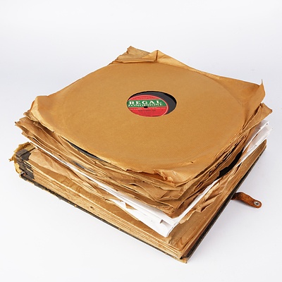 Large Collection of Vintage 78 rpm Records