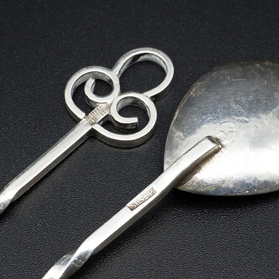 Six Silver Spoons in the Manner of Sargisons, Tasmania, 38g