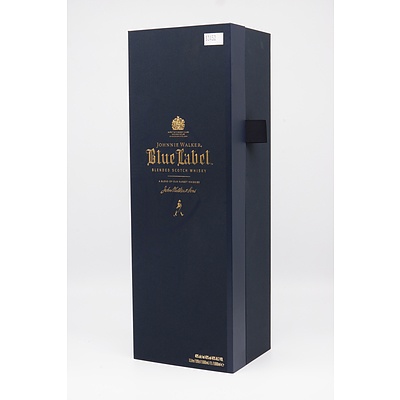 Boxed Johnnie Walker Blue Label, 1L