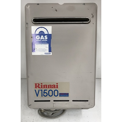 Rinnai V1500 Natural Gas Hot Water Heater