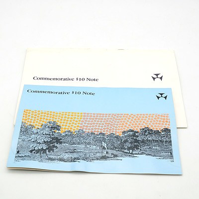 1988 Australian Bicentennial Commemorative $10 Note, AA09002451