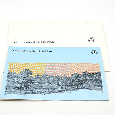 1988 Australian Bicentennial Commemorative $10 Note, AA09002412