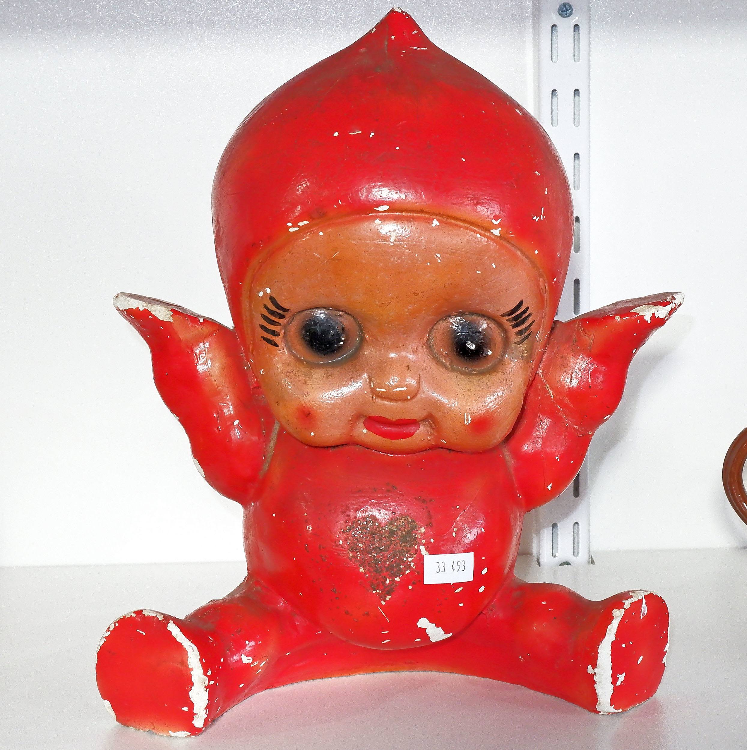 chalkware kewpie doll