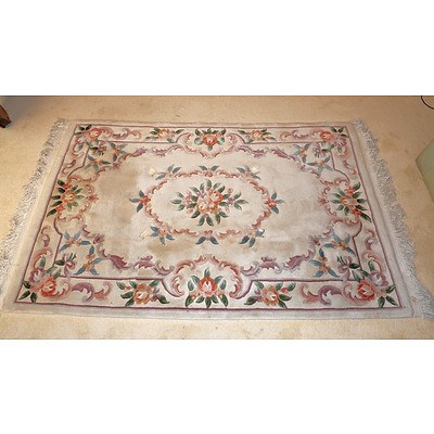Chinese Sculpted Wool Pile Rug