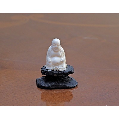 Diminutive Ivory Buddha
