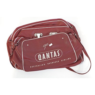 Three Vintage Qantas Bags