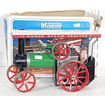 Boxed Mamod England Steam Tractor With Box