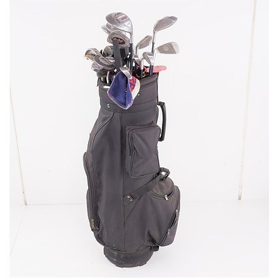 18 Piece Golf Club Set with Pro Line Bag
