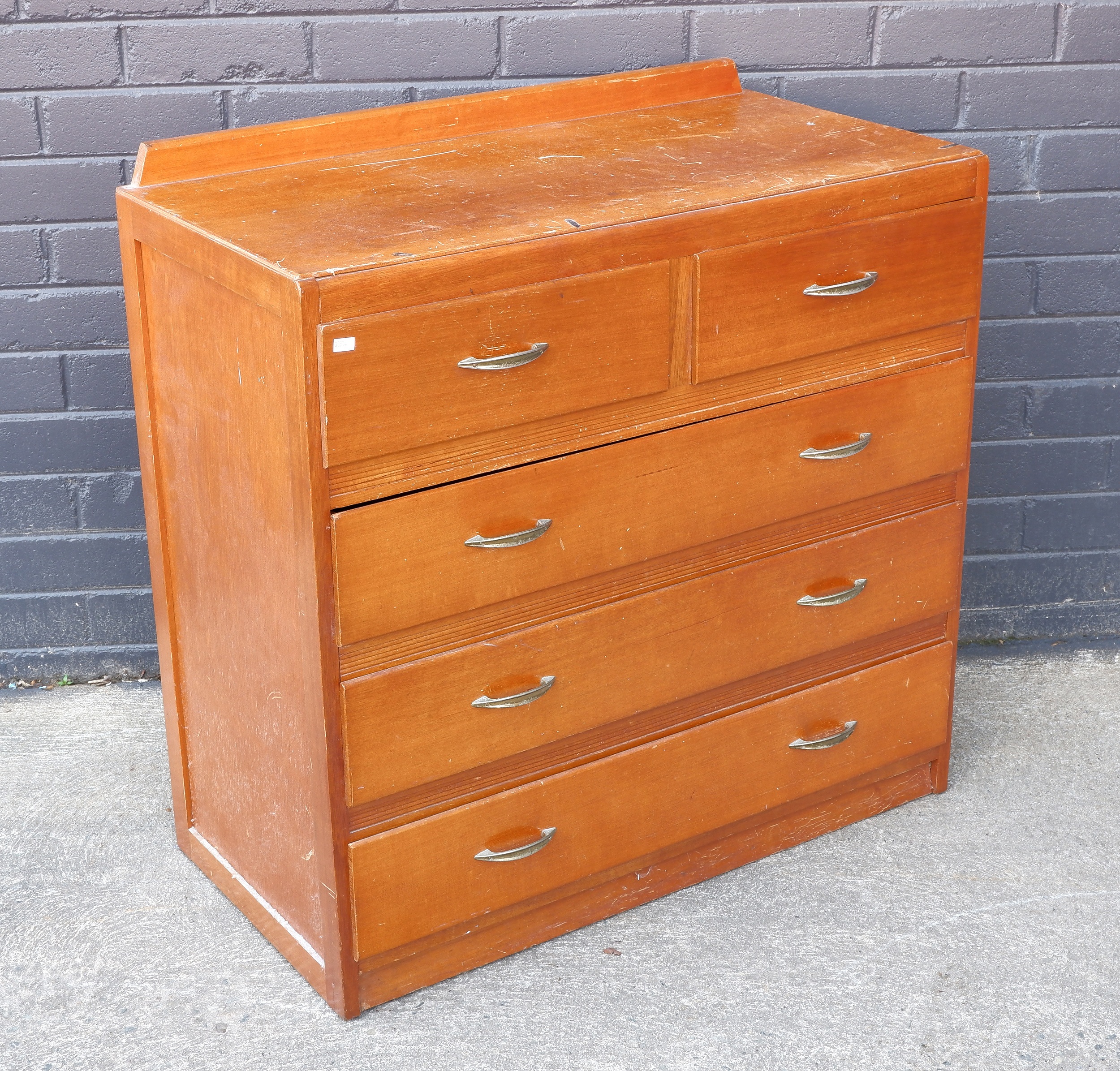 Vintage Maple Chest of Drawers Lot 1152710 ALLBIDS