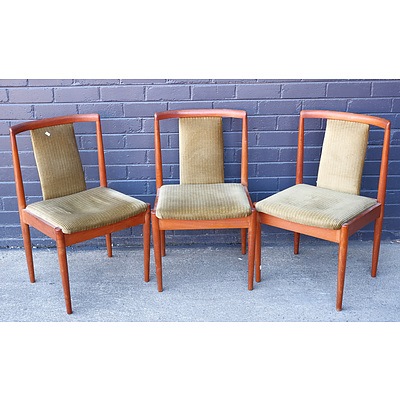Three Retro Dining Chairs