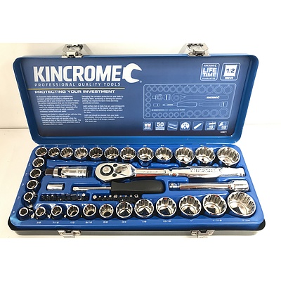 KinCrome Imperial/Metric Socket Set