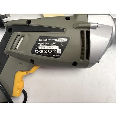 Rockwell Electric Angle Grinder and Drill