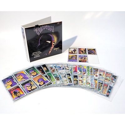 The Phantom Series I Complete Base Set, G2-G6 Cards and Official Collector Card Albums Series I