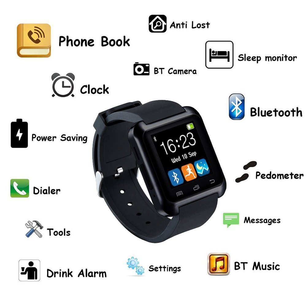 Bluetooth smart watch b072kkf1yn how to use draw