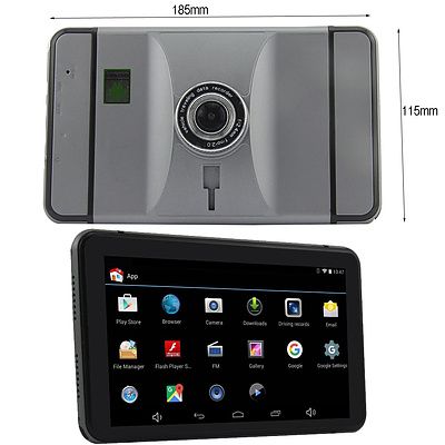 3in1 GPS Dashcam & Reversing Camera with 7 inch Touch Screen Wi-Fi & Bluetooth - Brand New