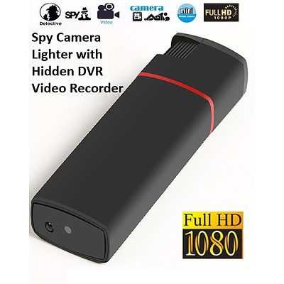 1080P Spy Camera Lighter, Hidden DVR Video Recorder Security Surveillance
