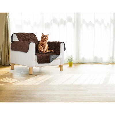 Reversible Lifeproof Pet Protector Armchair Cover - RRP: $169