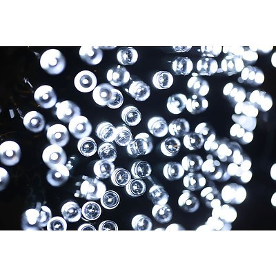 250 LED Solar String White Lights - RRP $249.00 - Brand New