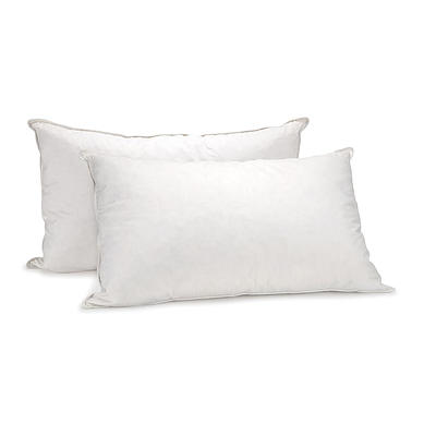Royal Comfort Luxury Duck Feather Down Pillow - Set of 2 - RRP $129.00 - Brand New