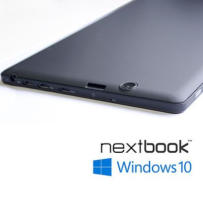 Nextbook 10.1 Inch 32G Windows 10 Quad Core with HDMI Output TabLet PC (NXW10QC32G) refurbished Whitebox only - with Warranty