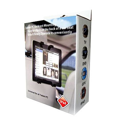 Car Back Seat Bracket Mount Holder for iPad GPS DVD TV - with Warranty
