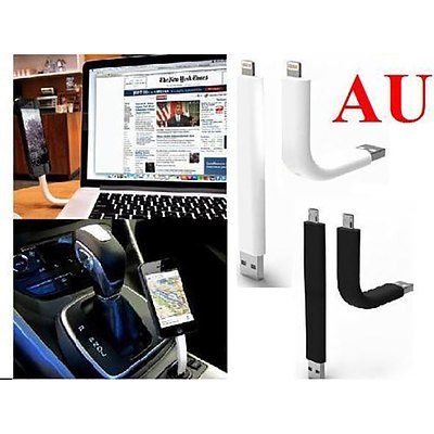 Lightning Flexible USB Data Sync Stand NEW Mount Cable for iPhone 5 5S 6 - with Warranty