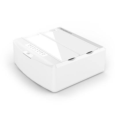 Simplecom Sd312 Dual Bay USB 3.0 Docking Station For 2.5 Inch and 3.5 Inch Sata Drive White - with Warranty