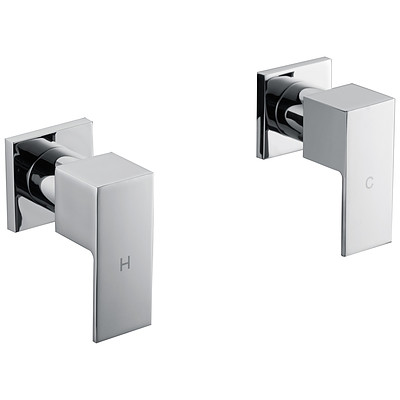 Chrome Bathroom Shower / Bath Mixer Tap Set with WaterMark - RRP $169.95 - Brand New