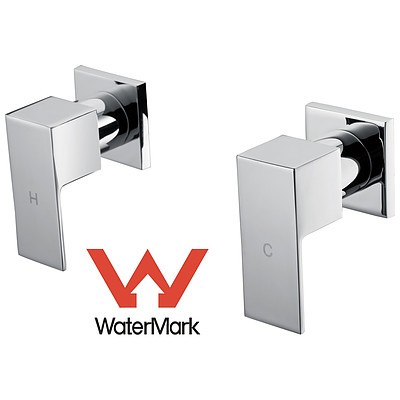 Chrome Bathroom Shower / Bath Mixer Tap Set with WaterMark - RRP $94.95 - Brand New
