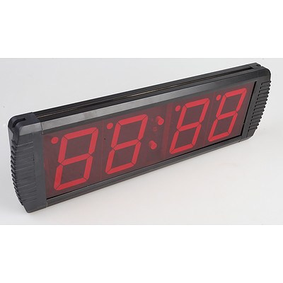 Digital Timer Interval Fitness Clock - RRP $514.95 - Brand New