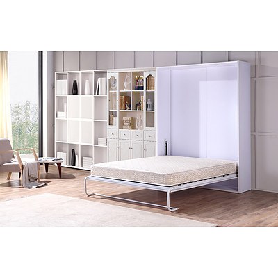 Palermo Queen Size Wall Bed - RRP $1994.95 - Brand New