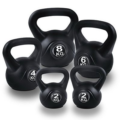 Set of 5 Kettle Bell Set - Free Shipping