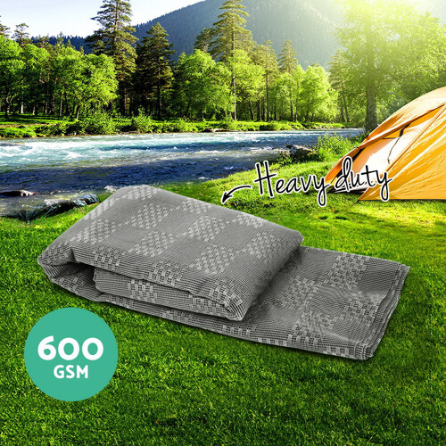 5M X 2.5M Annex Matting 600 GSM Floor Mats Mesh Caravan Parks Camping - Brand New - Free Shipping