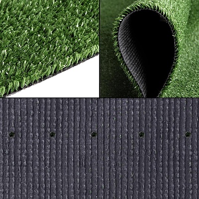 Synthetic 10mm  0.95mx20m 19sqm Artificial Grass Fake Turf Olive Plants Plastic Lawn  - Brand New - Free Shipping