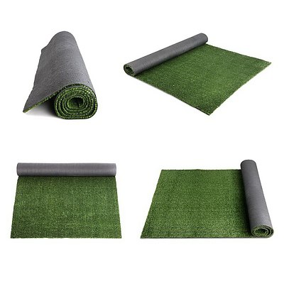 Synthetic 10mm  1.9mx10m 19sqm Artificial Grass Fake Turf Olive Plants Plastic Lawn  - Brand New - Free Shipping