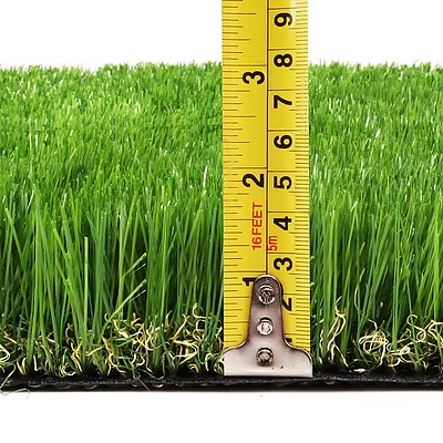 Synthetic 40mm  0.95mx5m 4.75sqm Artificial Grass Fake Turf 4-coloured Plants Plastic Lawn  - Brand New - Free Shipping