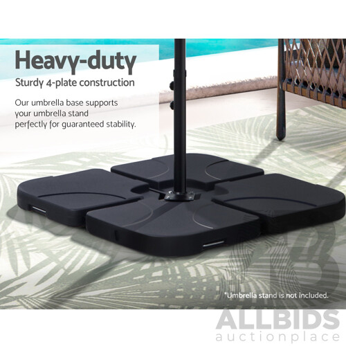 Outdoor Umbrella Base Stand Sand/Water Pod Cantilever Beach Patio 50cm - Brand New - Free Shipping