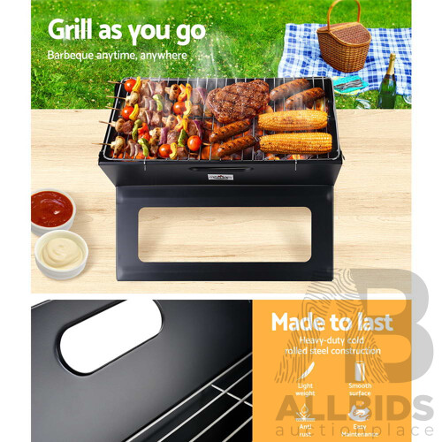 Grillz Portable Charcoal BBQ Grill - Brand New - Free Shipping