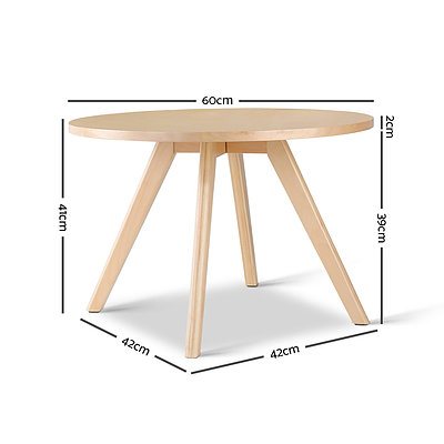 Wooden Coffee Table - Beige - Free Shipping