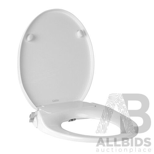 Non Electric Bidet Toilet Seat - White - Free Shipping