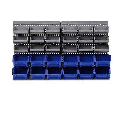 30 Bin Wall Mounted Rack Storage Organiser - Brand New - Free Shipping