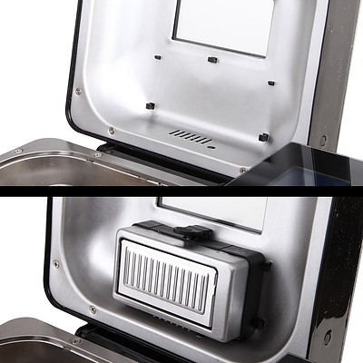 Stainless Steel 19 In 1 Bread Maker w/ Fruit and Nut Dispenser - Free Shipping