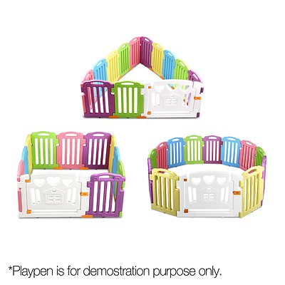 Cuddly Baby Plastic Baby Playpen Extension Panel / 2 Pieces - Brand New - Free Shipping