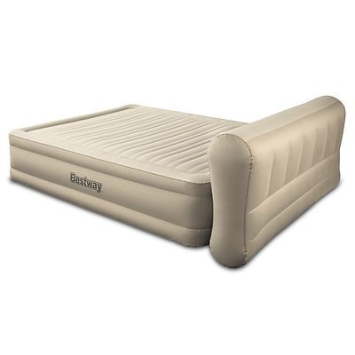 Queen Air Bed Inflatable Home Blow Up Mattress Built-in Pump